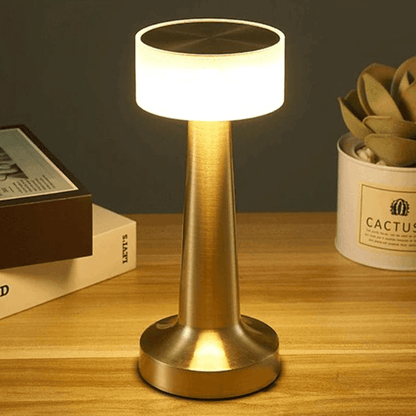 PONTUS - Bärbar Uppladdningsbar Retrobordslampa för Mysiga Utrymmen