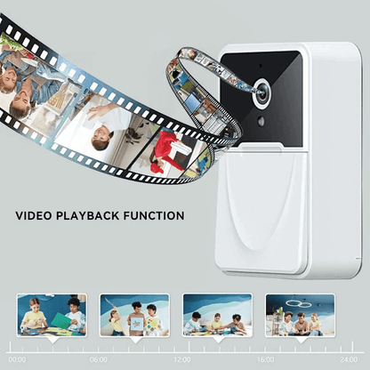 HANS - Smart Trådlös Dörrklocka med HD-videokamera