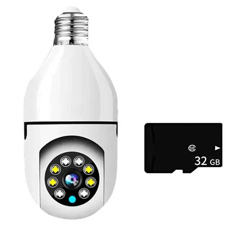 HUGO - 5G WiFi-övervakningskamera med Lampdesign och 360° Täckning