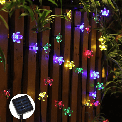 JOHANNA - Eleganta Blommor med Slinga Solar Trädgård LED-Lampa