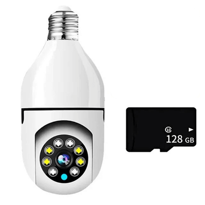 HUGO - 5G WiFi-övervakningskamera med Lampdesign och 360° Täckning