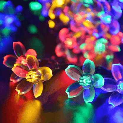 JOHANNA - Eleganta Blommor med Slinga Solar Trädgård LED-Lampa