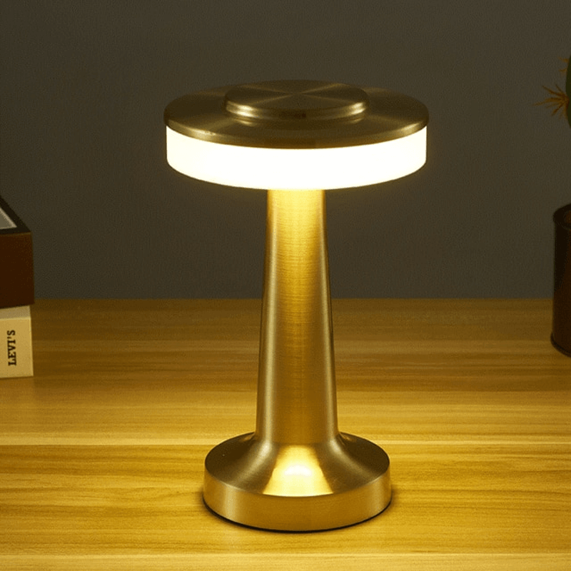 PONTUS - Bärbar Uppladdningsbar Retrobordslampa för Mysiga Utrymmen