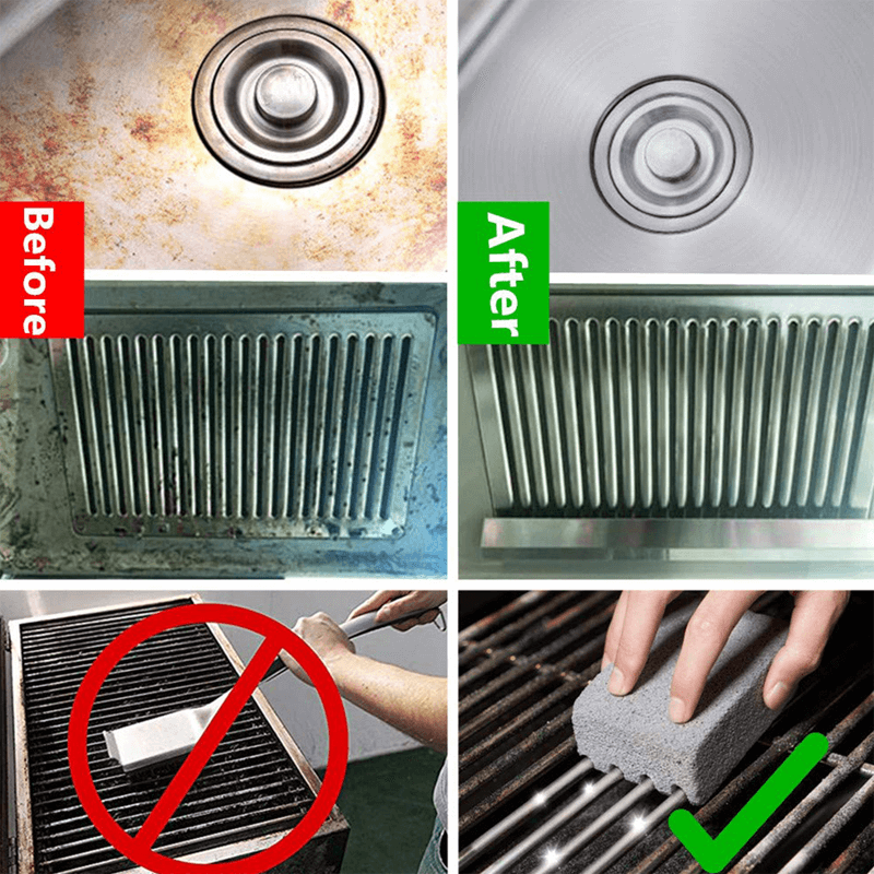 EMILIE - Kraftig BBQ-skrapborste för Utomhusgrillar