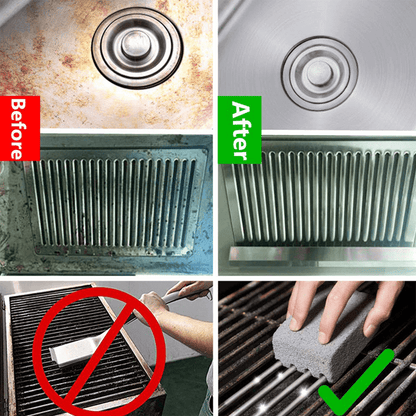 EMILIE - Kraftig BBQ-skrapborste för Utomhusgrillar