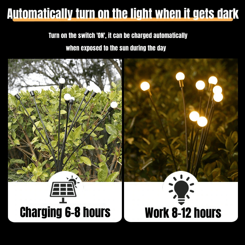 CARINA - Väderbeständig LED-trädgårdslampa med Solpanel
