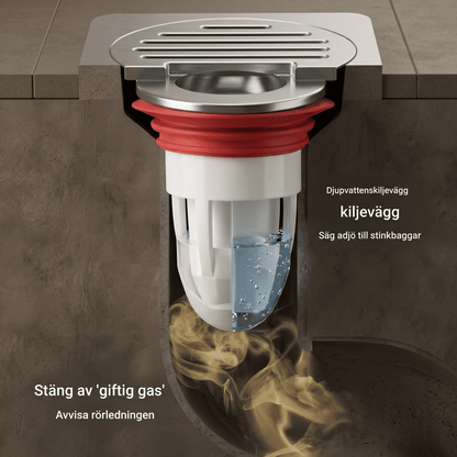 AIKA - Filtre à eaux usées avec désodorisation, insectifuge & Drainage rapide