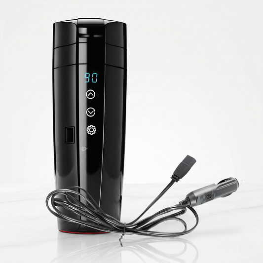 ALMA – Intelligenter Autobecher mit Touch-Steuerung, LCD-Display und tragbarer Wärmeisolierung