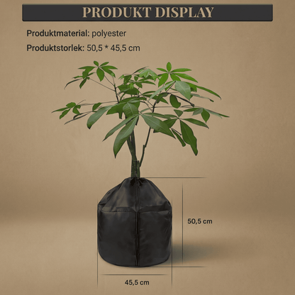 ALVIN – Isolerande Växtskydd med Dragkedja & Justerbar Snodd för Trädgård och Fruktträd