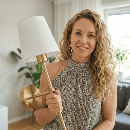 AMARA – Lampe murale sans fil avec batterie rechargeable, lumière RGB variable et télécommande