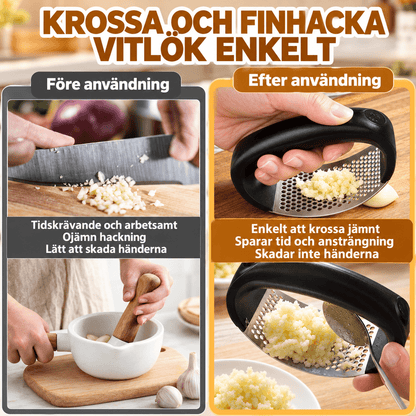 ANNELI - Roestvrijstalen Knoflookpers voor de Keuken