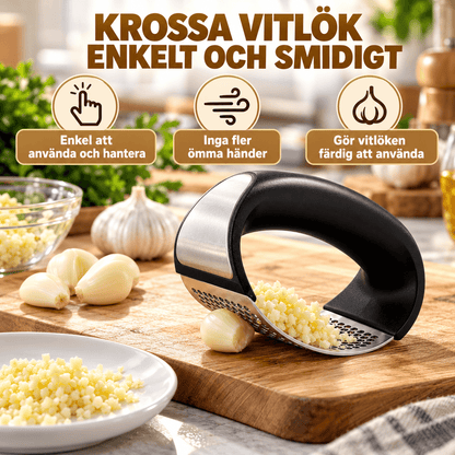 ANNELI - Roestvrijstalen Knoflookpers voor de Keuken
