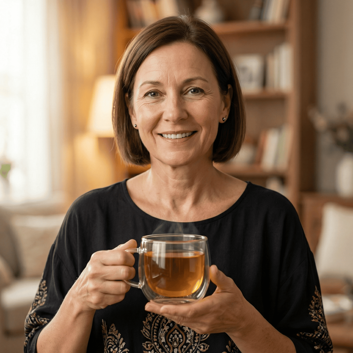 ANNIE – Mug en verre borosilicaté à double paroi résistant à la chaleur (150 ml / 250 ml)