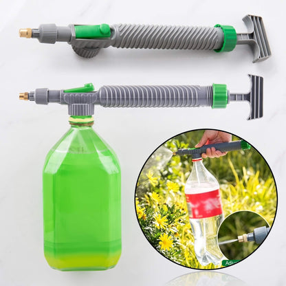 CECILIA – Adjustable Water Bottle Pump With Spray Function – Portable Garden Sprayer for Watering and Cleaning