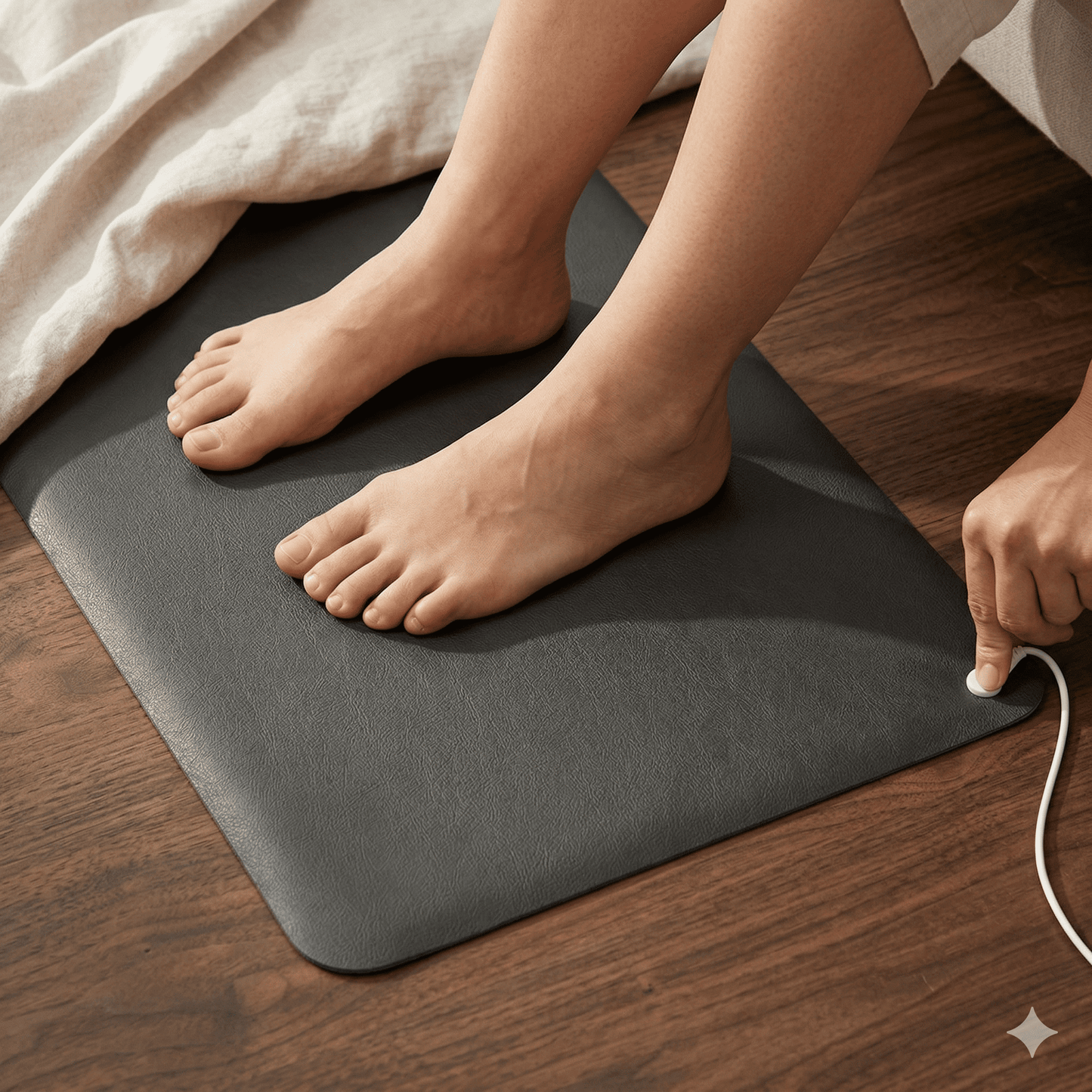 CLINT - Tapis de mise à la terre pour un meilleur sommeil et une réduction du stress & Equilibre intérieur