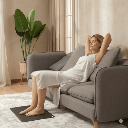 CLINT - Tapis de mise à la terre pour un meilleur sommeil et une réduction du stress & Equilibre intérieur
