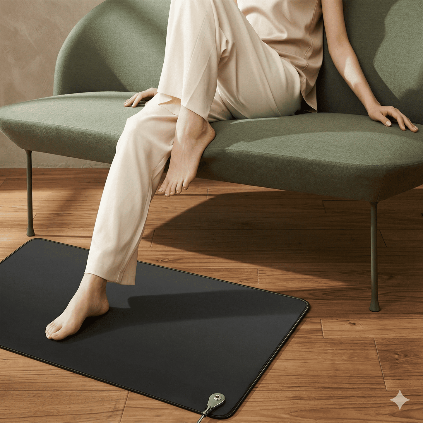 CLINT - Tapis de mise à la terre pour un meilleur sommeil et une réduction du stress & Equilibre intérieur