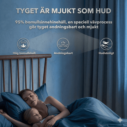 COLLIN – Jordingslaken i Økologisk Bomull med Ledende Sølvfiber for Bedre Hvile & Naturlig Balanse