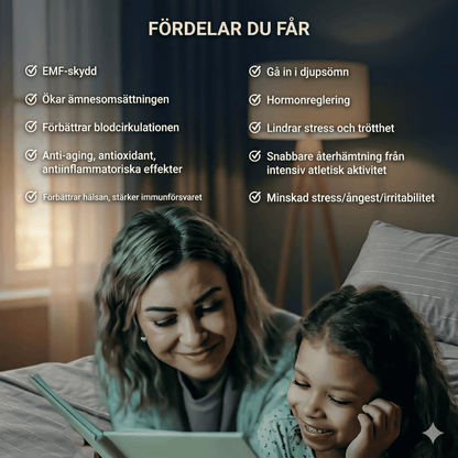 COLLIN – Jordingslaken i Økologisk Bomull med Ledende Sølvfiber for Bedre Hvile & Naturlig Balanse