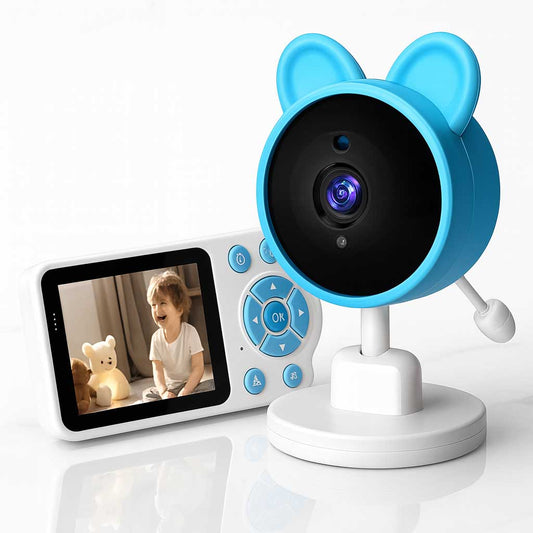 LullaView – Smart Babymonitor med Nattsyn, Temperaturovervåking & Trådløs Tilkobling