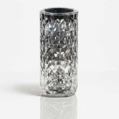 CORNELIA - Touch & Fjärrkontroll USB-Uppladdningsbar Kristall-LED-Lampa med 16 färger för Romantisk Stämning Hemma