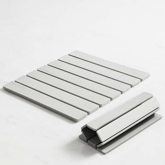 FREYA – Vikbar Sten-Torkmatta för Kök med Halkfri Bas & Absorberande Yta