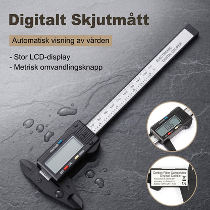 DAGMAR – Digital Calliper With LCD Screen – Electronic Measuring Tool for Precise Measurements to 0.1mm