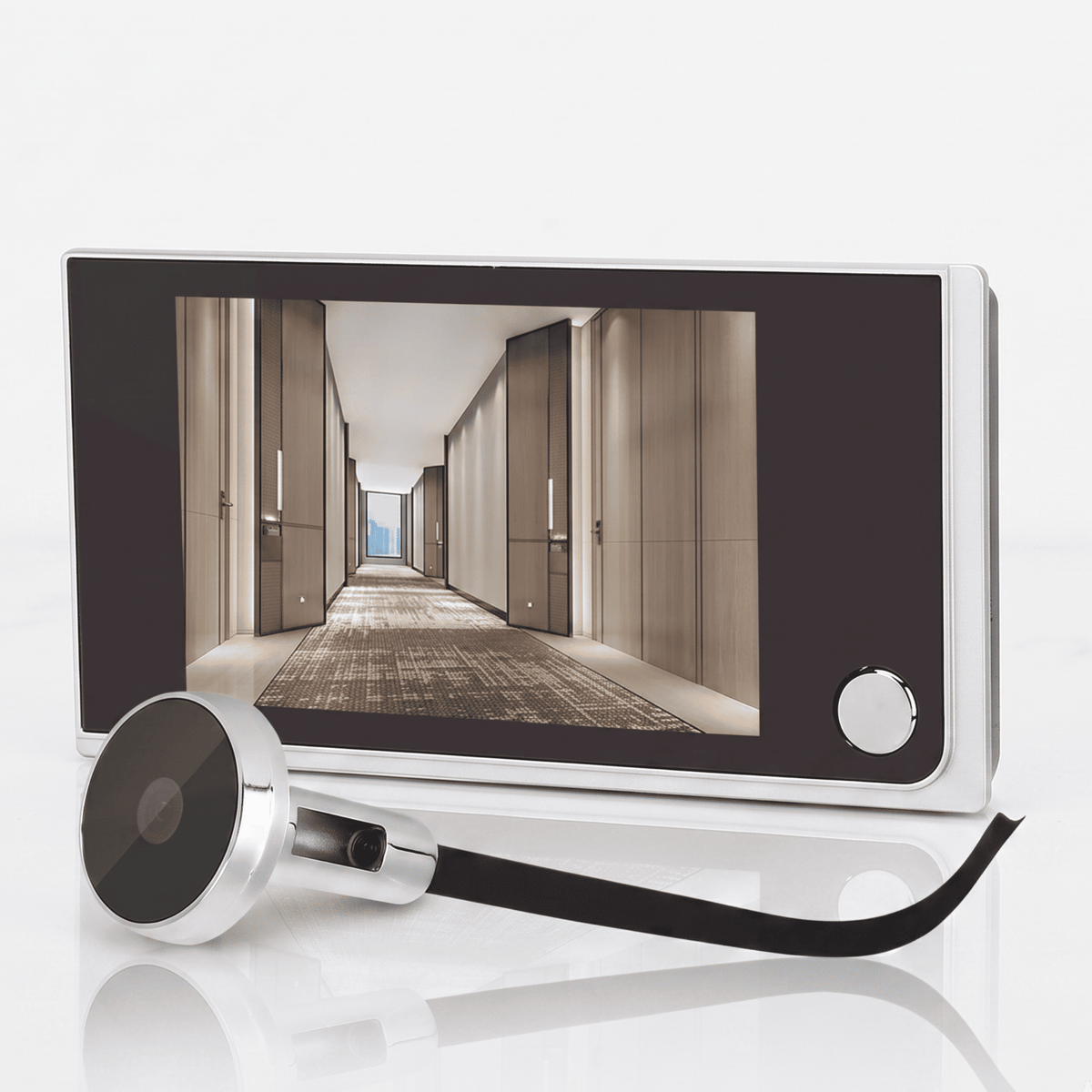 DAGNY – Digital Dörrspion med 3.5" LCD-Skärm och 120° Vidvinkel – Trådlös Dörrkamera för Hemmet