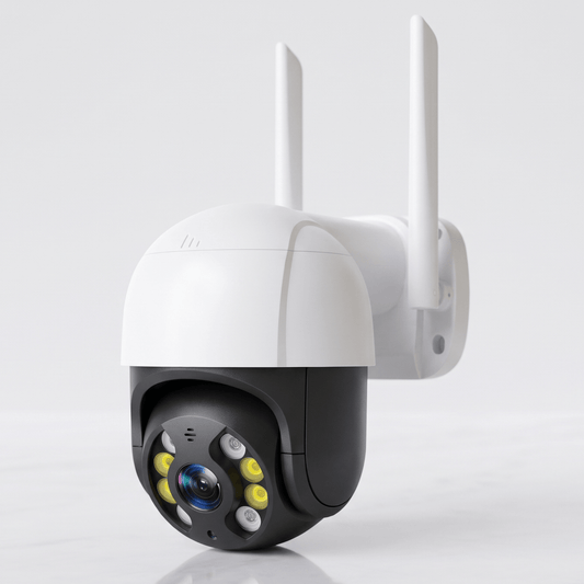 ELLA – 4K Övervakningskamera med AI-Humanoid Detektion – Vattentät WiFi Säkerhetskamera med Färgnattsyn