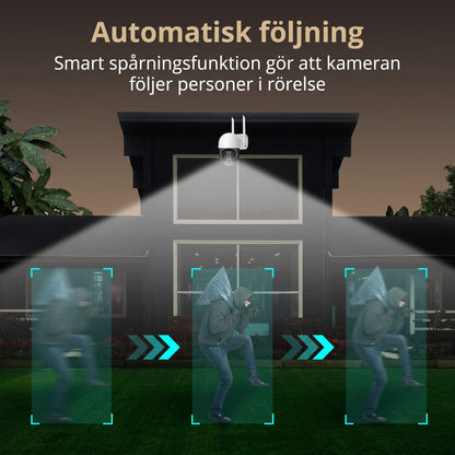 ELLA – 4K Surveillance Camera With AI Humanoid Detection – Waterproof WiFi Security Camera With Colour Night Vision