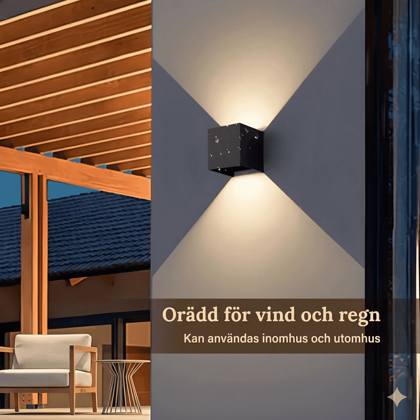 ELORA – Lampe murale moderne en aluminium avec éclairage LED bidirectionnel et design élégant.