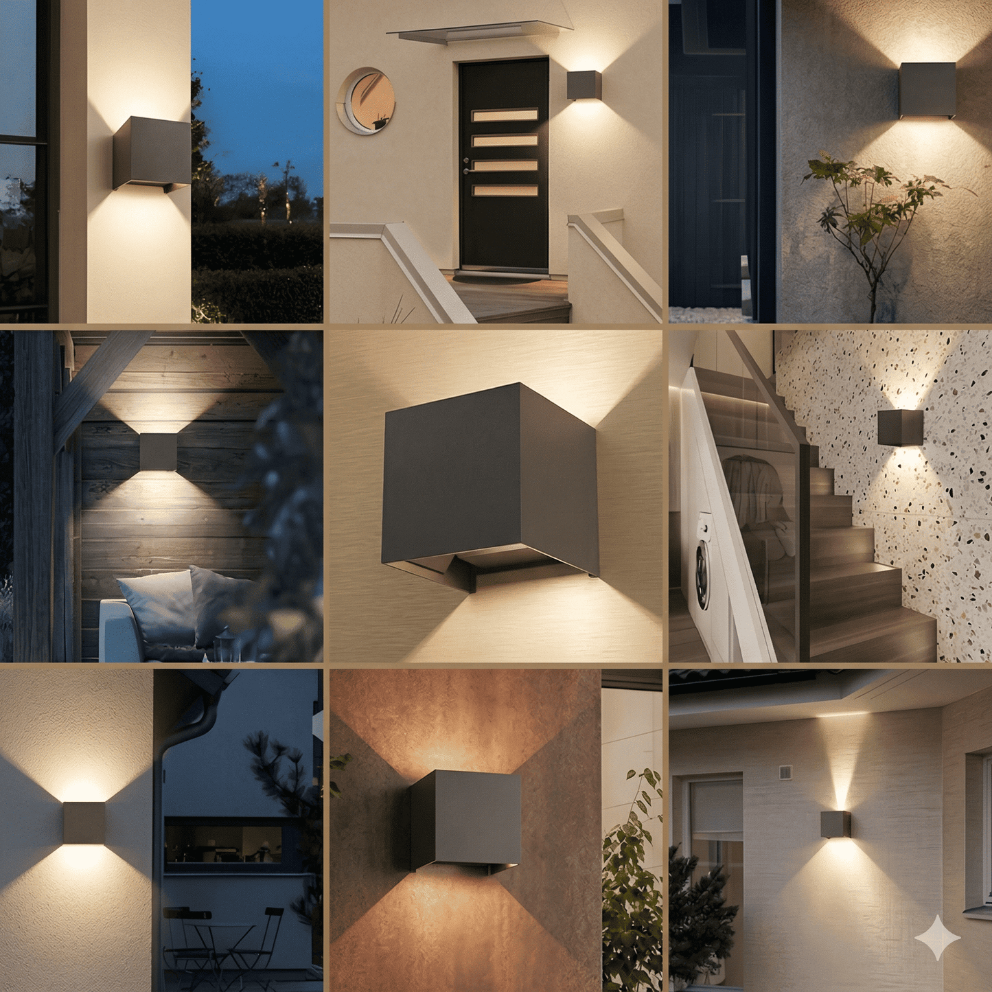 ELORA – Lampe murale moderne en aluminium avec éclairage LED bidirectionnel et design élégant.