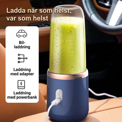 EMIL – Portable Blender 400 ml with USB Charging – Cordless Juice and Smoothie Blender for Home, Travel and Camping