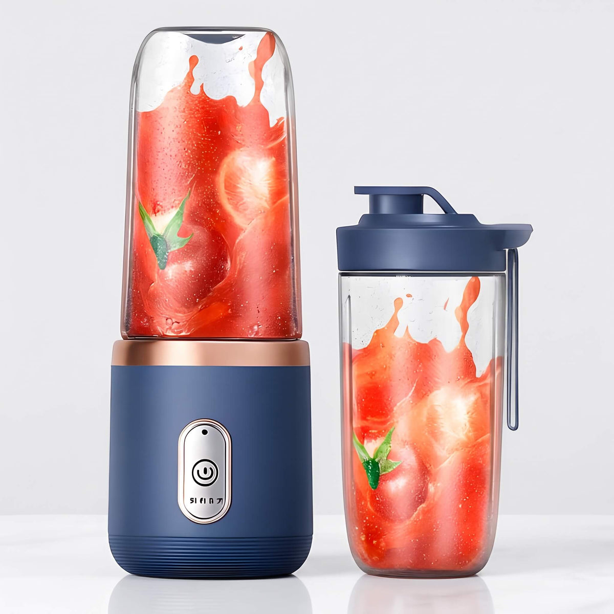 EMIL – Portable Blender 400 ml with USB Charging – Cordless Juice and Smoothie Blender for Home, Travel and Camping