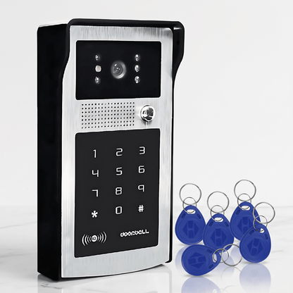EntryGuard - Sonnette sans fil intelligente avec caméra, verrouillage par code & Connexion APP pour la maison et la villa