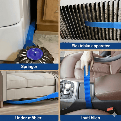 GRANT - Tuyau flexible de nettoyage des conduits de séchage avec contact élastique universel & Attachement pour aspirateur