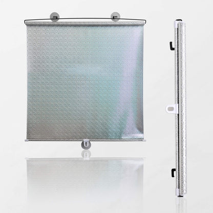 GUNNAR – Blackout Roller Blind with Suction Cups – No Drilling, Retractable and Portable for Home, Travel and Car
