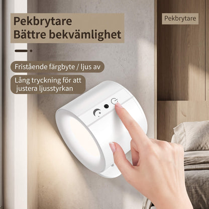 NordGlow – Magnetic LED Wall Lamp with Dual Light Sources | Flexible Lighting for Every Corner of Your Home