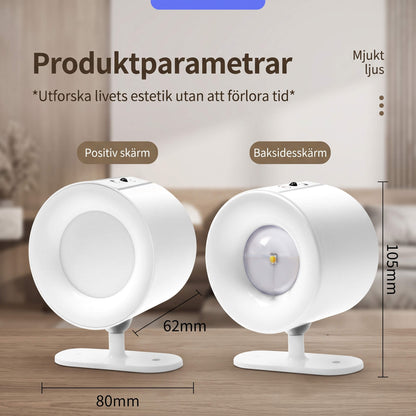 NordGlow – Magnetic LED Wall Lamp with Dual Light Sources | Flexible Lighting for Every Corner of Your Home