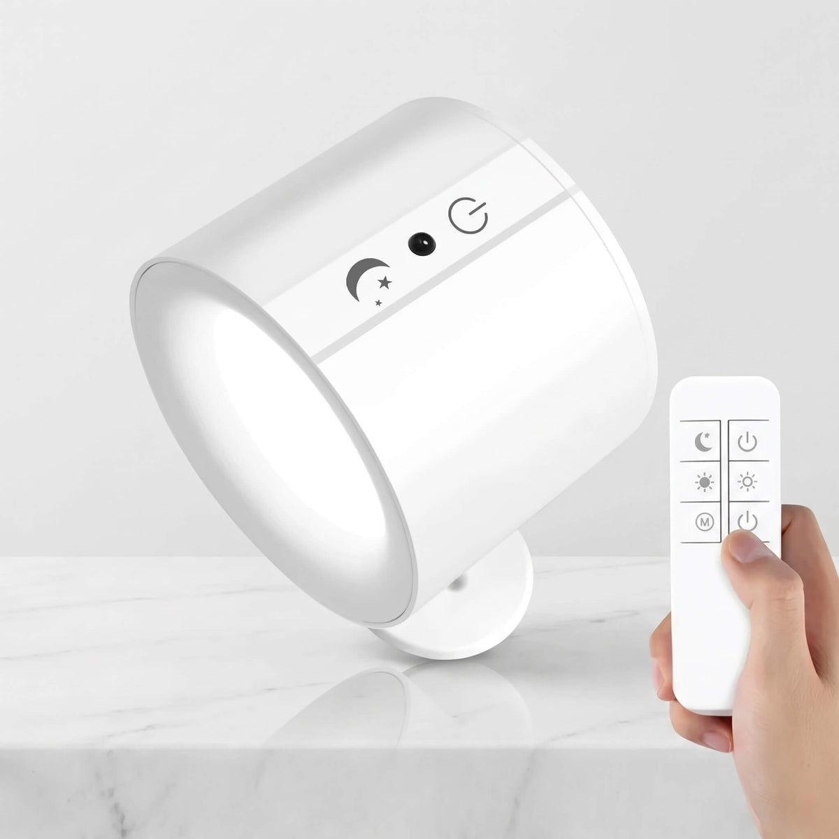 NordGlow – Magnetic LED Wall Lamp with Dual Light Sources | Flexible Lighting for Every Corner of Your Home