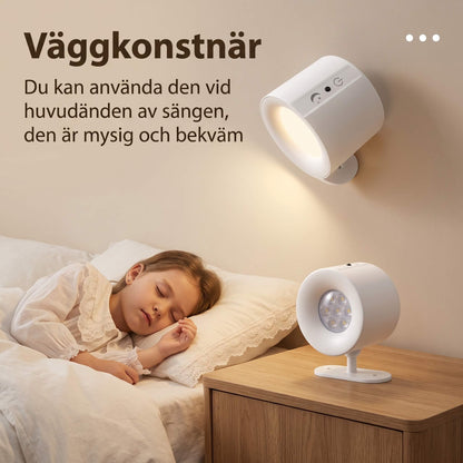 NordGlow – Magnetic LED Wall Lamp with Dual Light Sources | Flexible Lighting for Every Corner of Your Home