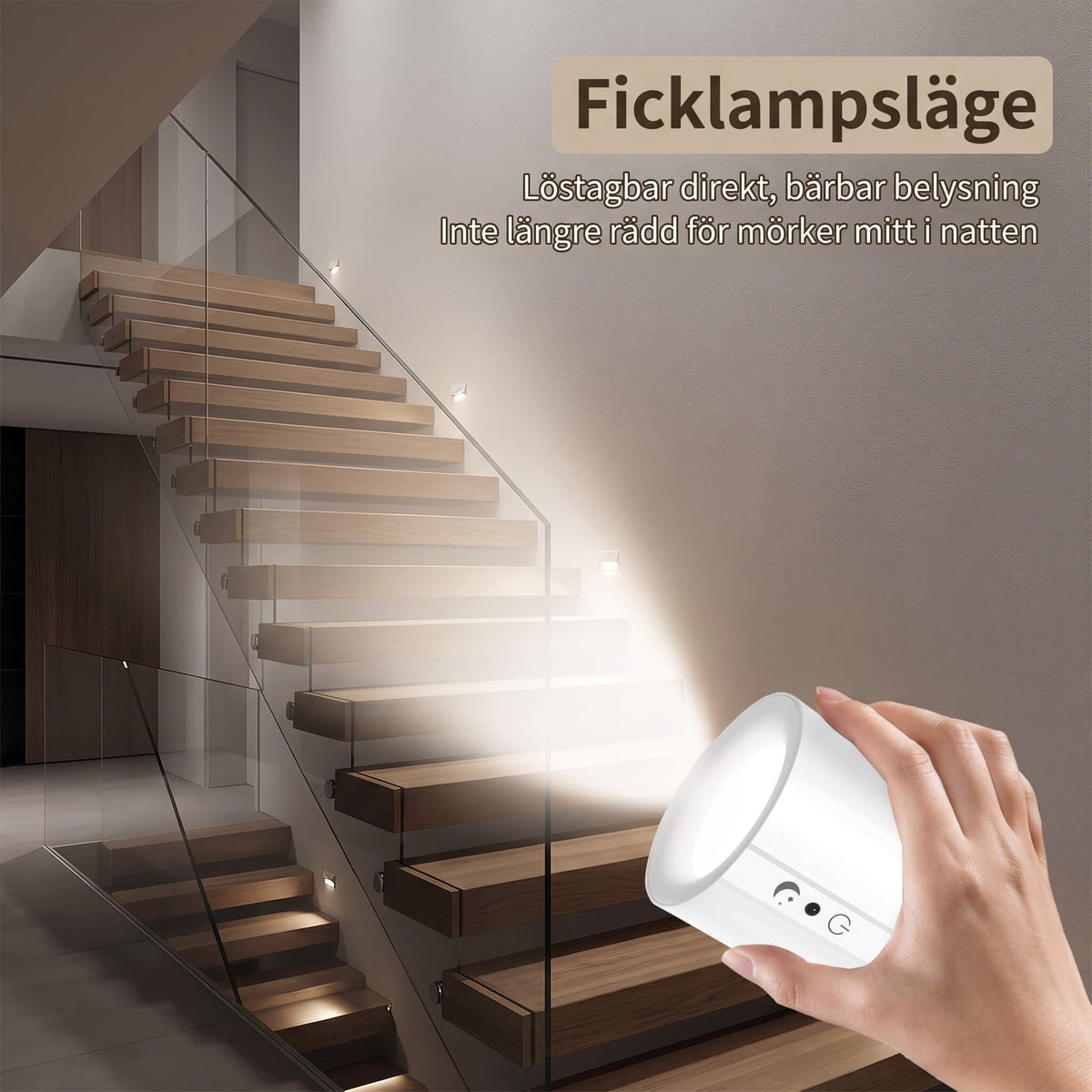 NordGlow – Magnetic LED Wall Lamp with Dual Light Sources | Flexible Lighting for Every Corner of Your Home
