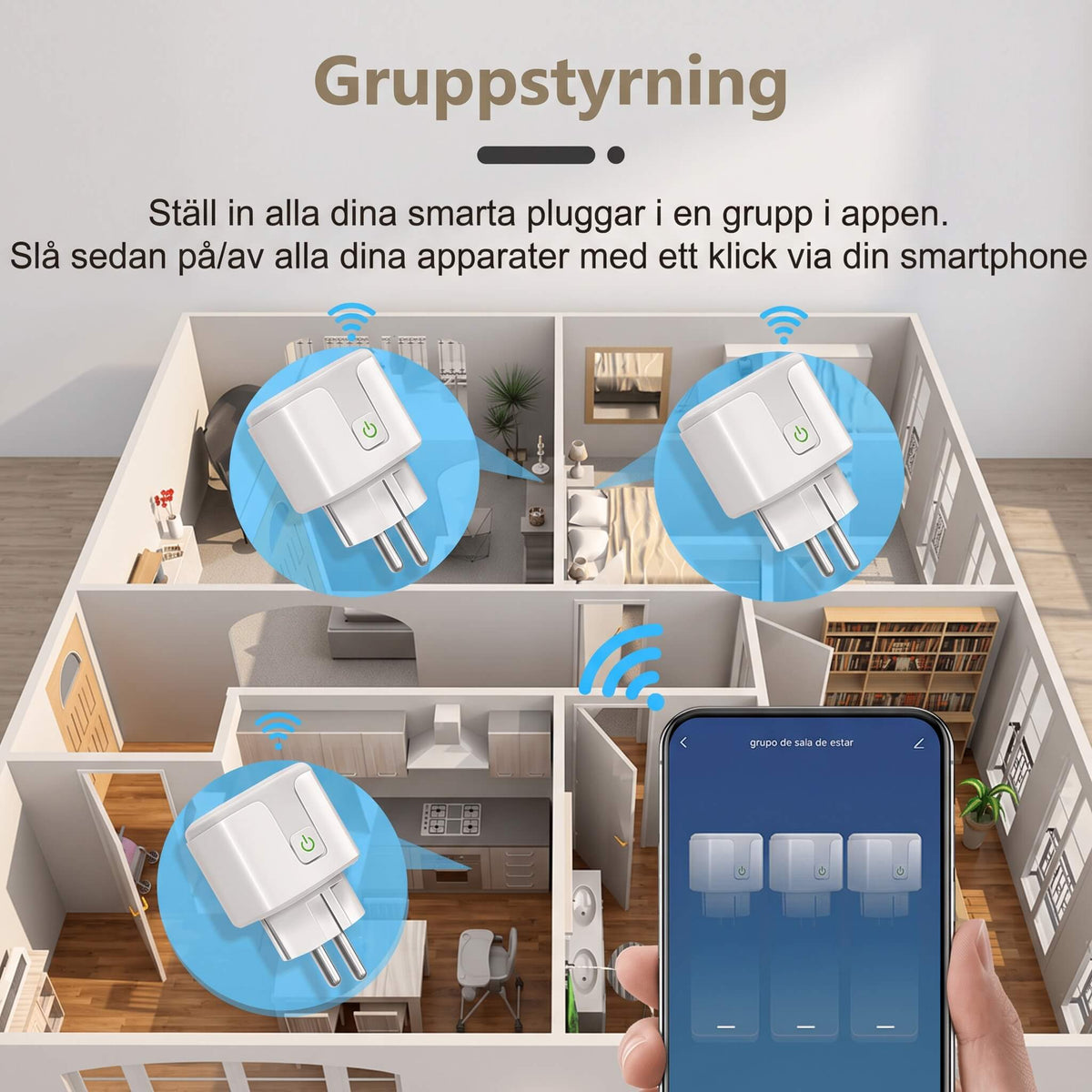 HALVAR - Plug-in WiFi range extender met Smart Boost