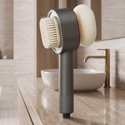 HydraLuxe – Handbrause mit Mehrwegefilter, hohem Wasserdruck und VC Plant Fragrance Filter Cartridge für ein frischeres Duscherlebnis