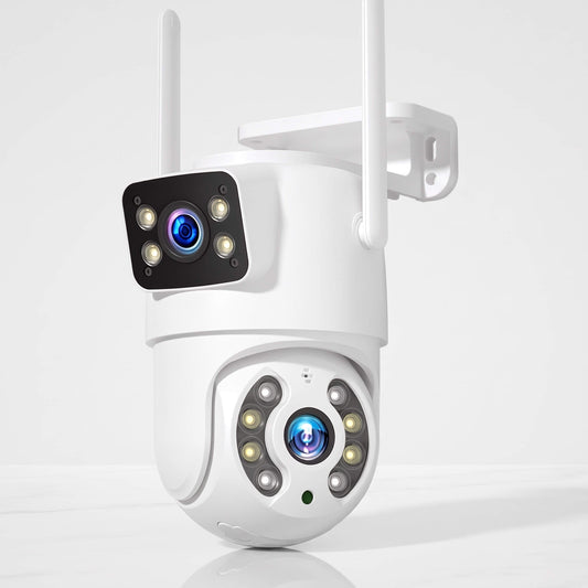 ISAK - 8MP WiFi Övervakningskamera med dubbla linser