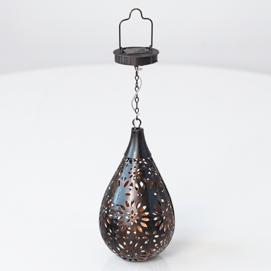 JORGEN - Lampes de jardin à énergie solaire avec goutte d'eau pour l'éclairage extérieur