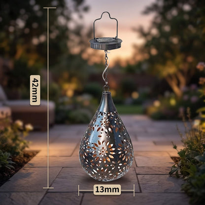 JÖRGEN - Tuinverlichting op zonne-energie met lichtdruppel voor buitenverlichting