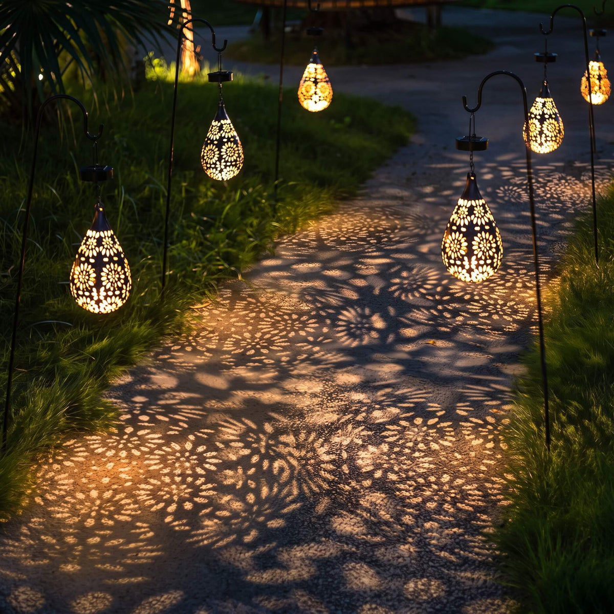 JÖRGEN - Tuinverlichting op zonne-energie met lichtdruppel voor buitenverlichting