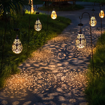 JÖRGEN - Tuinverlichting op zonne-energie met lichtdruppel voor buitenverlichting