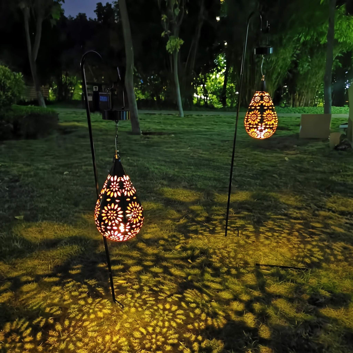 JÖRGEN - Tuinverlichting op zonne-energie met lichtdruppel voor buitenverlichting